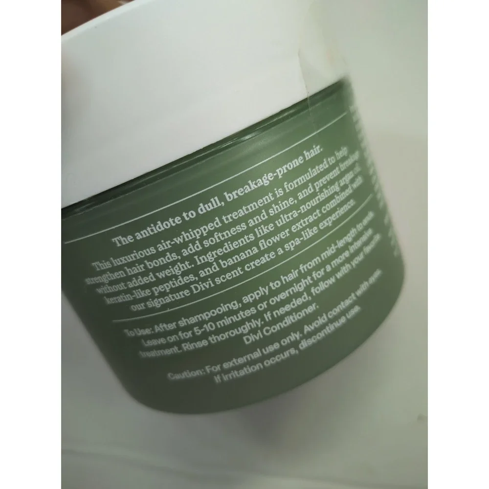 BIG SEALED NEW🥰Divi Whipped Repair Hair Treatment Mask, Deep Conditioning 8oz